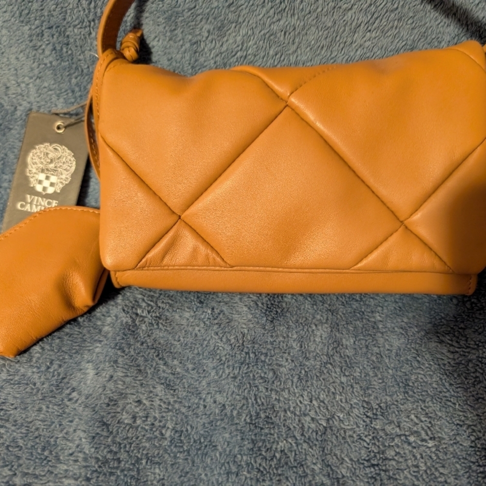 Vince Camuto Tan Shoulder Bag
